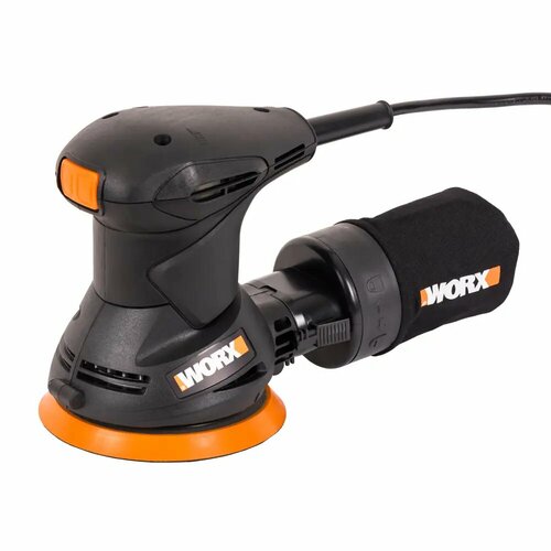 Эксцентриковая шлифмашина Worx WT651, 300 Вт, 125 мм 2 шт 2 дюймовая пневматическая шлифовальная подушка 12000 об мин