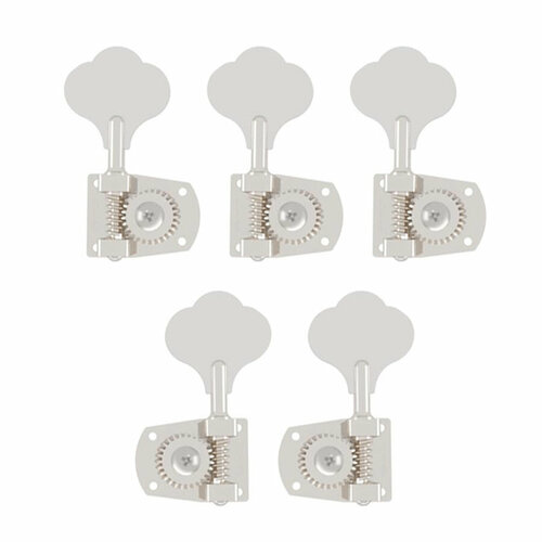 Колки 3+2 для бас-гитары HIPSHOT HB7 CLOVER KEY 20710N, никель