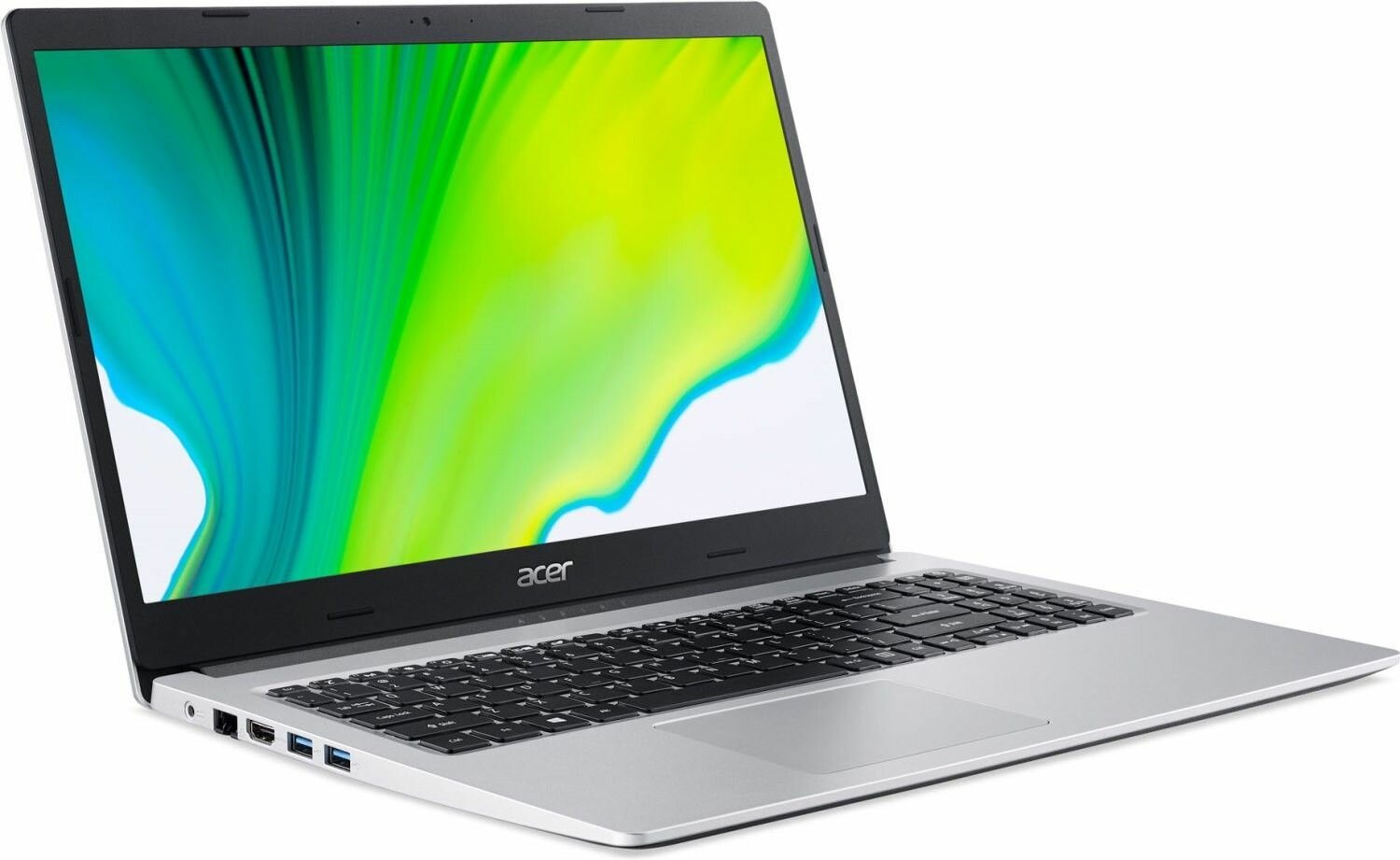 Ноутбук Acer Aspire 3 A315-58 UN. ADDSI.096, 15.6", Intel Core i5 1135G7, 2.4 GHz - 4.2 GHz, RAM 20GB, 15.6" Full HD 1920x1080, 256 Gb SSD, DVD нет, Intel Iris Xe Graphics, Windows 10pro, серебристый