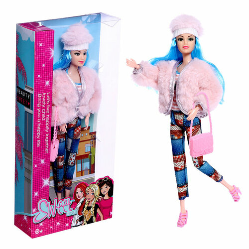 кукла модная шарнирная алина в костюме с аксессуарами микс Кукла-модель шарнирная «Миранда» с аксессуарами, микс