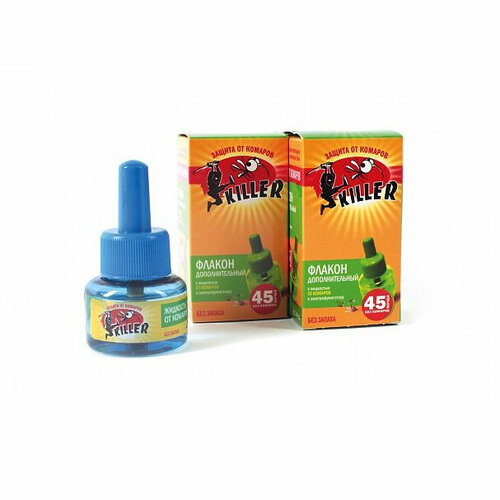 Средство от комаров и мух киллер жидкость 45 ночей