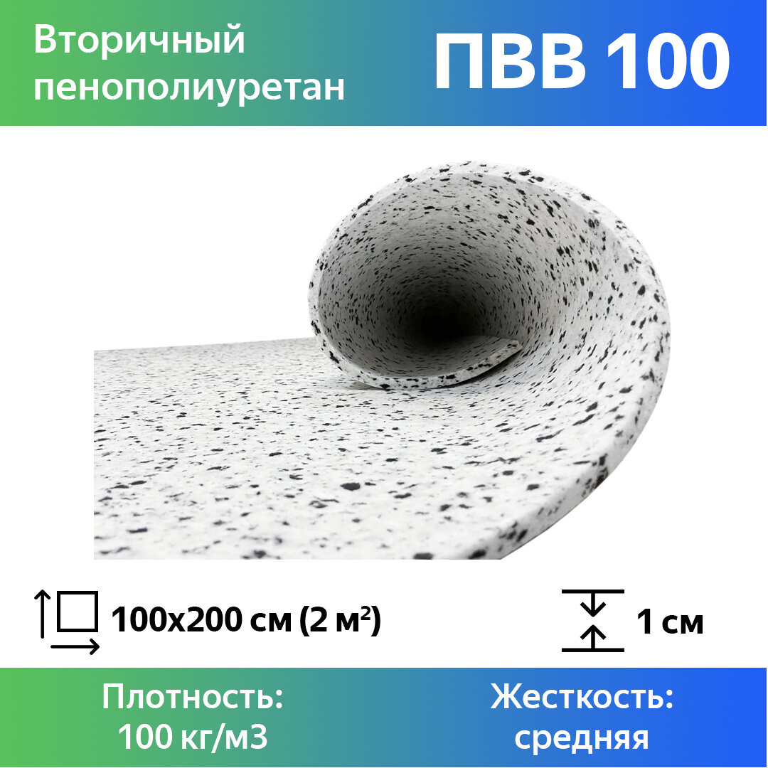 Поролон вторичного вспенивания RBD-100