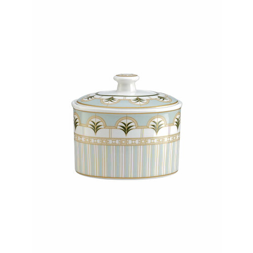 Сахарница с крышкой Pozzi Milano 1876 Rosita фарфоровая 300 мл 2161₽