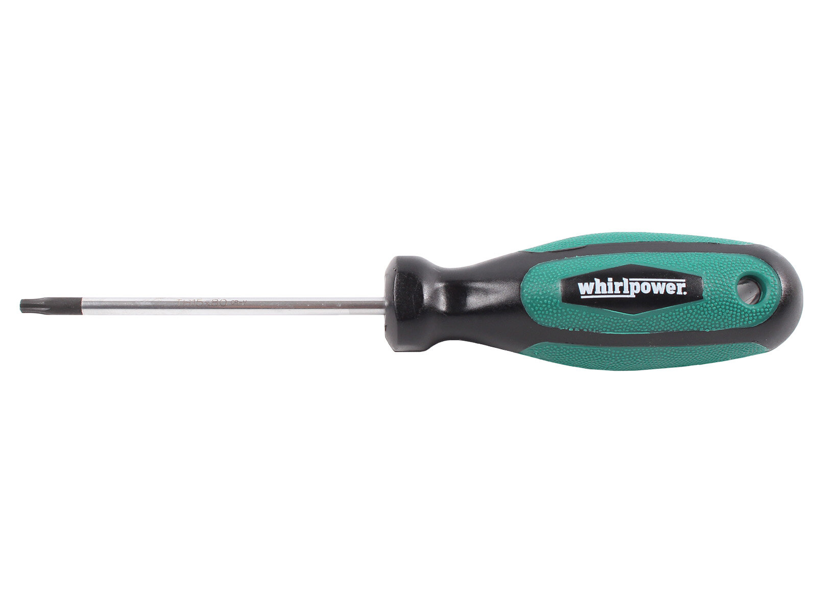 Отвертка WhirlPower torx TH15х80 мм с отверстием