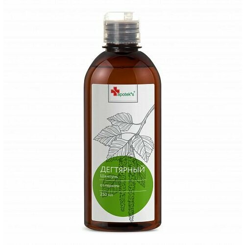 Apoteks Шампунь для волос Дегтярный от перхоти 250 мл 348₽