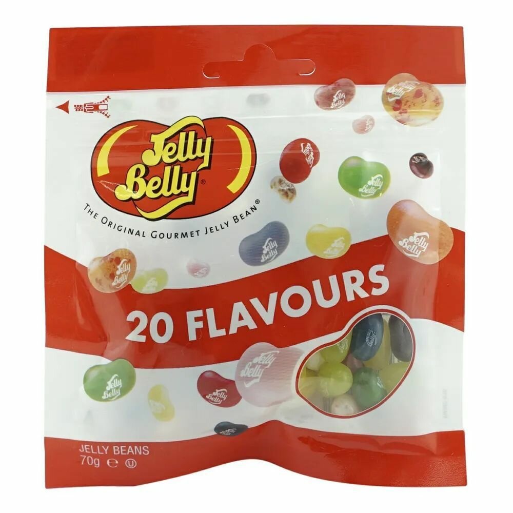 Jelly Belly Драже со Фруктовое ассорти 20 вкусов 70г