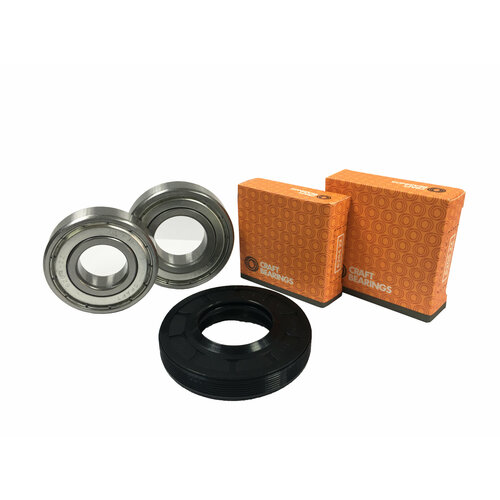 Ремкомплект бака стиральной машины подшипники CRAFT BEARINGS 6204-ZZ 6205-ZZ сальник 30x6055x1012 1188₽
