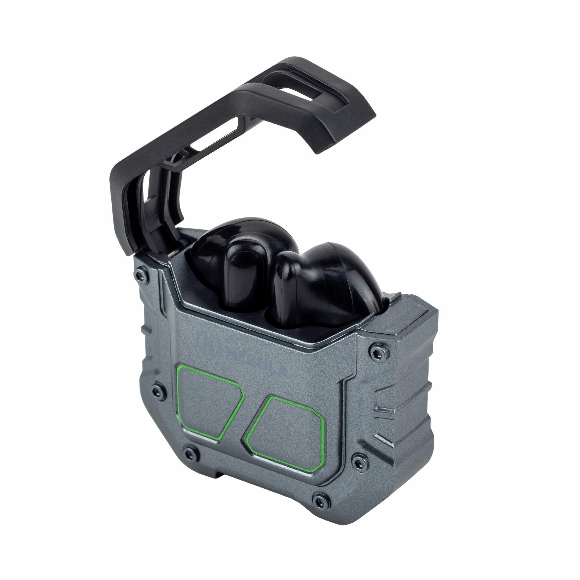 Наушники True Wireless игровые Nebula OCTA Gray (NG-TWS02)