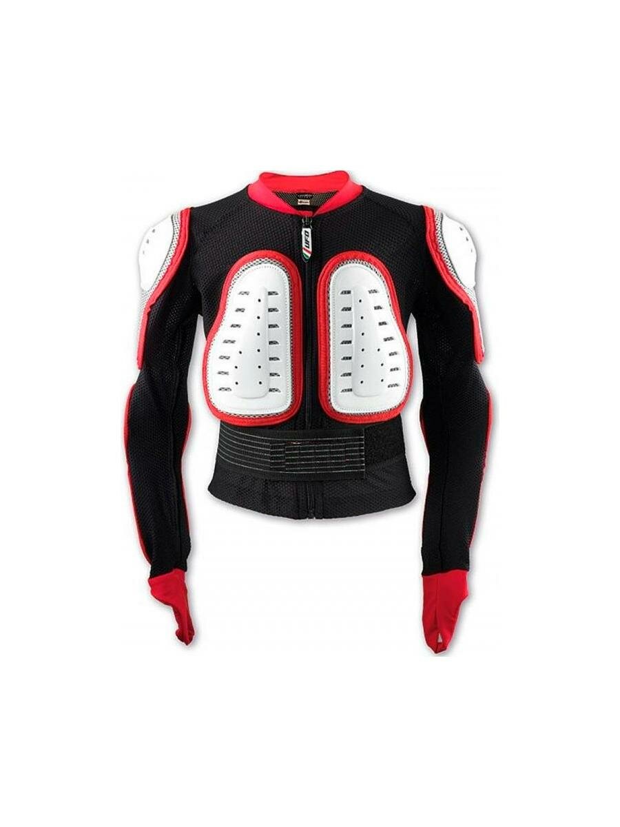 Защитная куртка NIDECKER Pettorina Boy Tg. Da S A Xl Black/Red (US: XL)