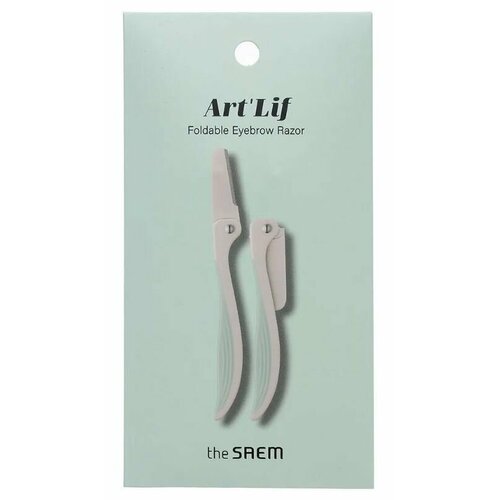The Saem Безопасная бритва для бровей ArtLif Foldable Eyebrow Razor 654₽