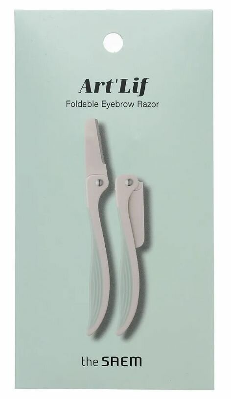 The Saem Безопасная бритва для бровей Art'Lif Foldable Eyebrow Razor