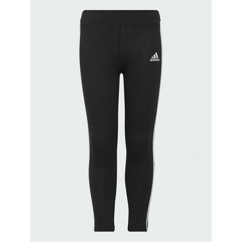 Брюки adidas, размер 7/8Y [METY], черный