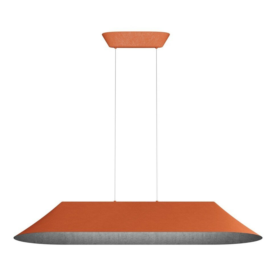 ST LUCE SL3001.823.01 Светильник подвесной ST-Luce Оранжевый,Серый/Оранжевый,Серый LED 1*32W 3000K