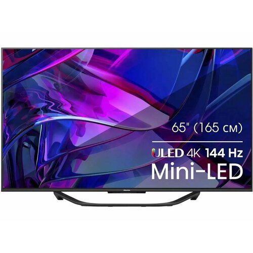 Телевизор Hisense 65U7KQ черный/черный