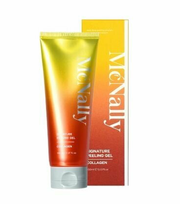 Mcnally Пилинг-скатка Signature Peeling Gel с коллагеном, 150 мл