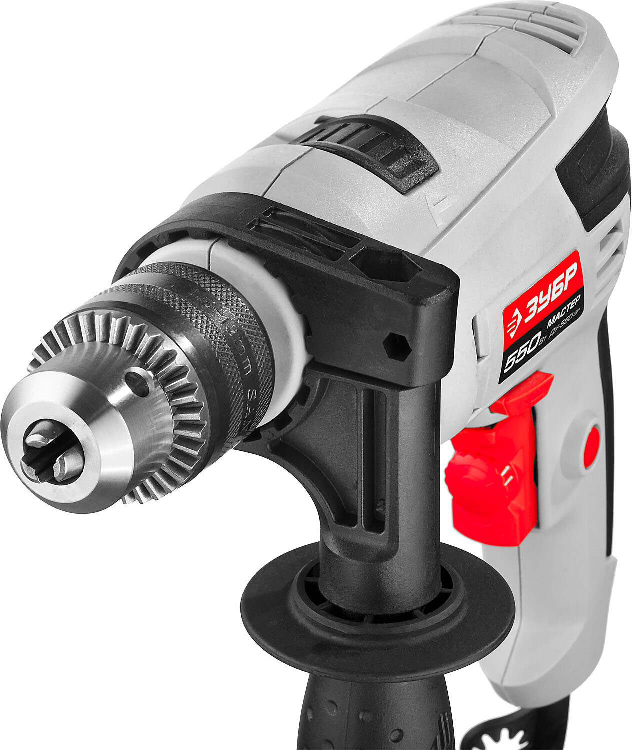 ЗУБР 550 Вт, 13 мм, ударная дрель, (ДУ-550 ЭР) — фото 1