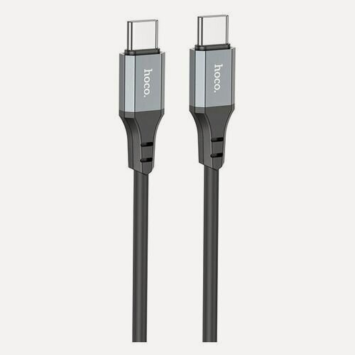 Изображение товара Кабель Hoco X92 Honest, USB Type-C (m) - USB Type-C (m), 3м, 3A, черный [x92 honest type-c to type-c]