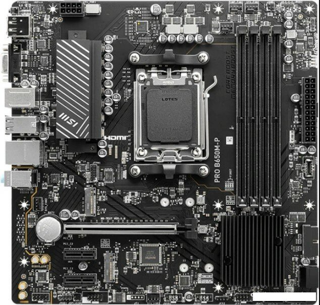 Материнская плата MSI Pro B650M-P