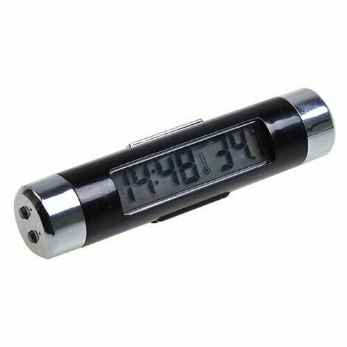 Авто часы-термометр CT-20 с подсветкой — фото 1