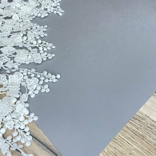 Дизайнерская бумага цвет серый плотность 260 гр размер 3550 см 284₽