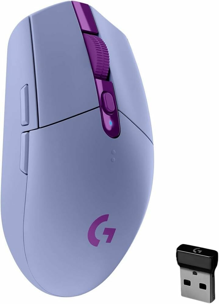 Беспроводная игровая мышь Logitech G G304 Lightspeed, сиреневый