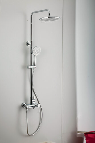 Изображение товара Душевая стойка Frap F2488, рычажное управление, латунь, цвет хром