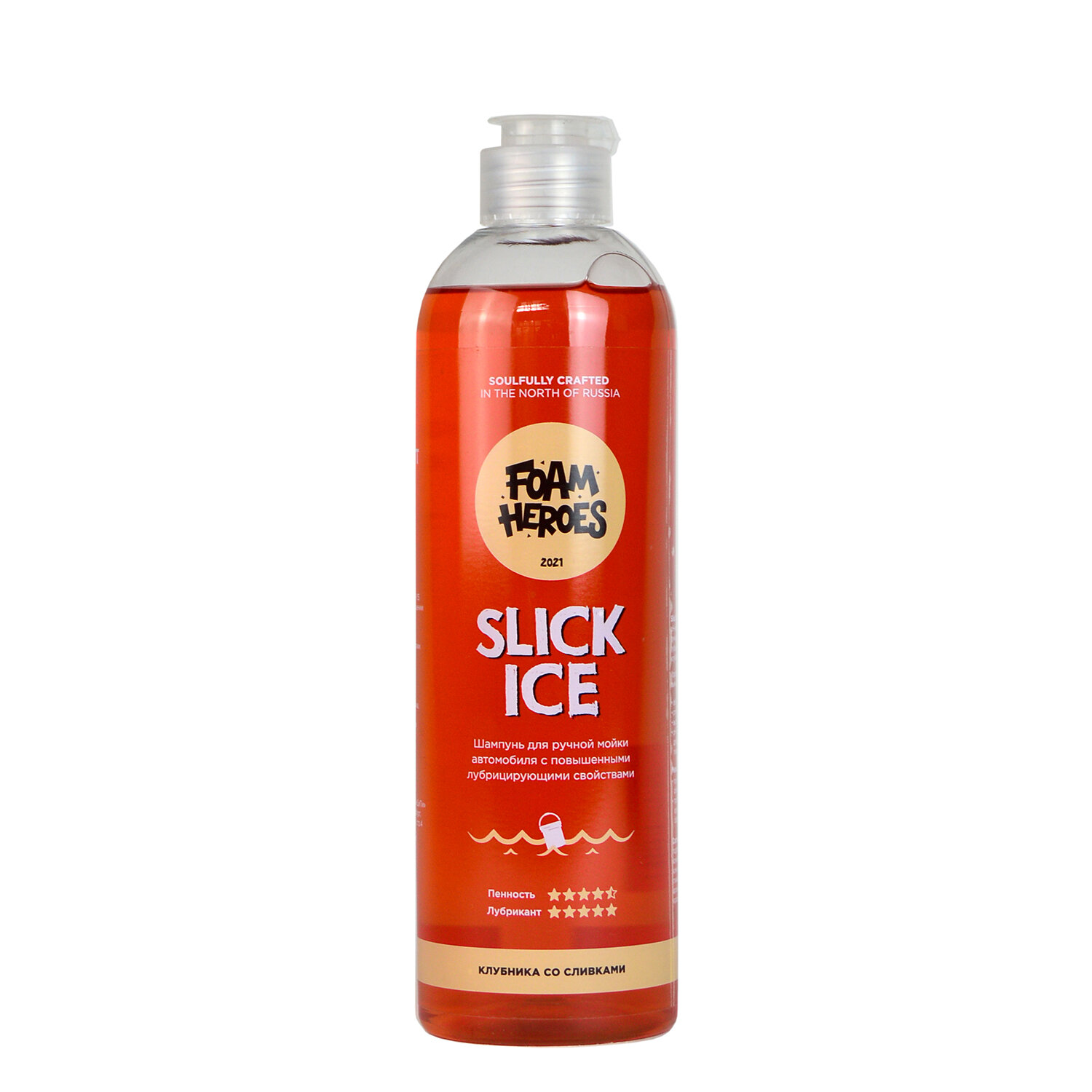 Foam Heroes Slick Ice Sweety шампунь для ручной мойки автомобиля, 500мл