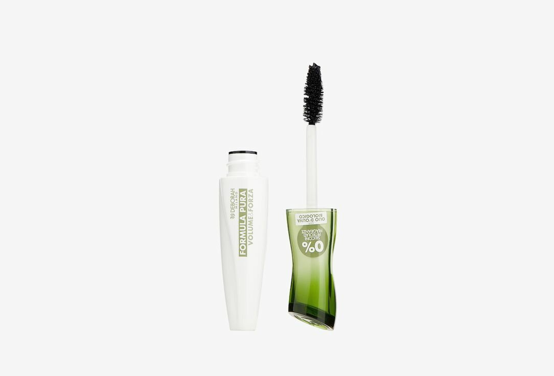 Тушь для ресниц DEBORAH MILANO FORMULA PURA MASCARA VOLUME&FORZA 12 мл черный