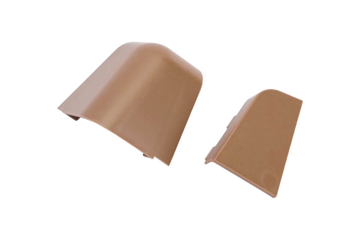 Комплект заглушек к плинтусу для столешниц ООО декоплинт джокер 3 - 15 какао 1179