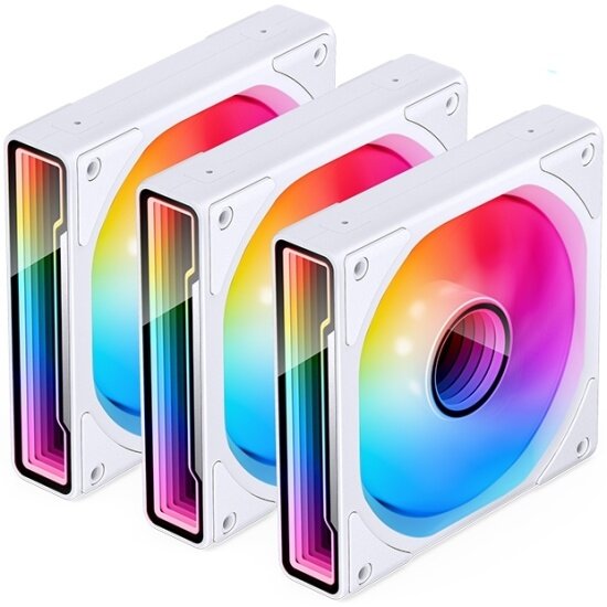 Jonsbo ZK-120W(3 in 1) White 3шт