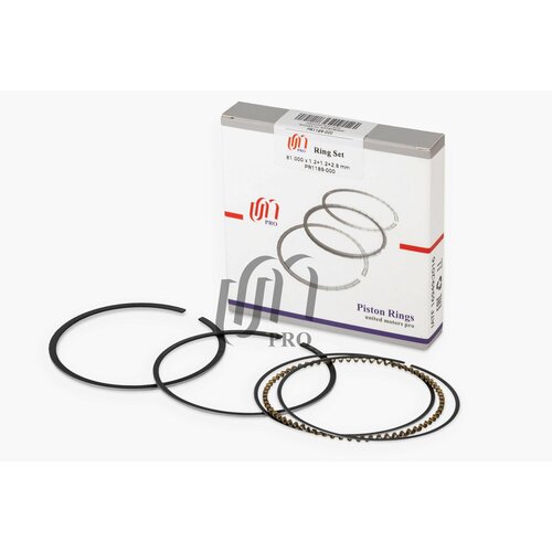 Кольца поршневые STD Mitsubishi 4G93 GDI d810 12-12-28 на 1 цил UM 1037₽