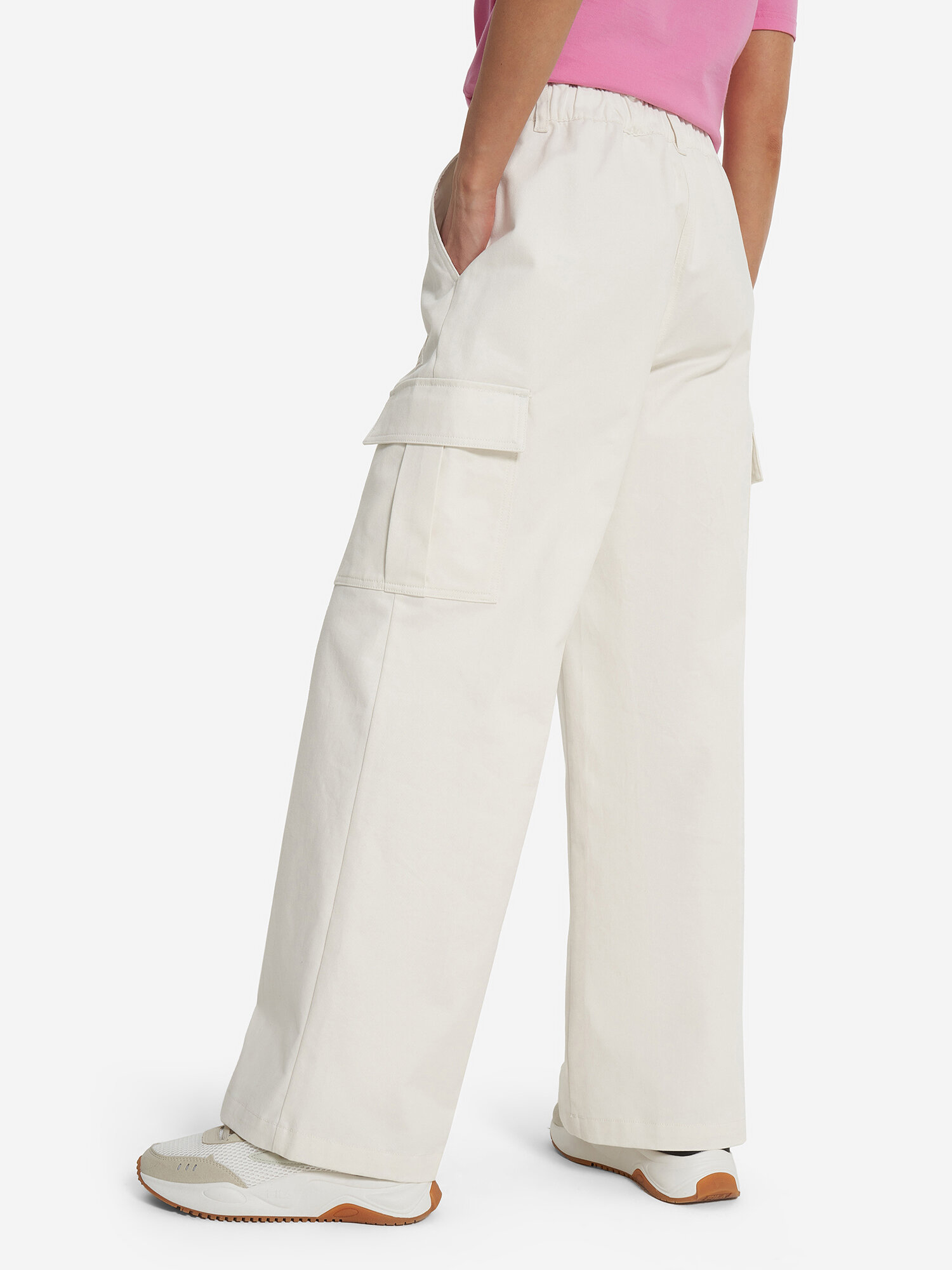 Брюки Fila, размер 50-52, кремовый — фото 1