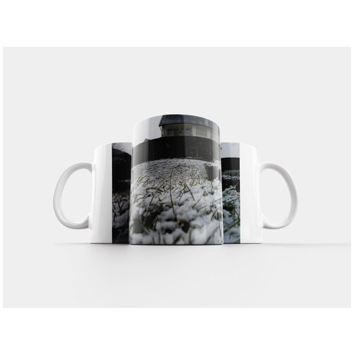 фото Кружка "зима, снег, трава" 320 мл lotsprints