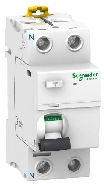 IID 2Р 63A 300mA AC Блок утечки тока 2-полюсный 63А 300mA тип AC (УЗО) Schneider Electric A9R44263