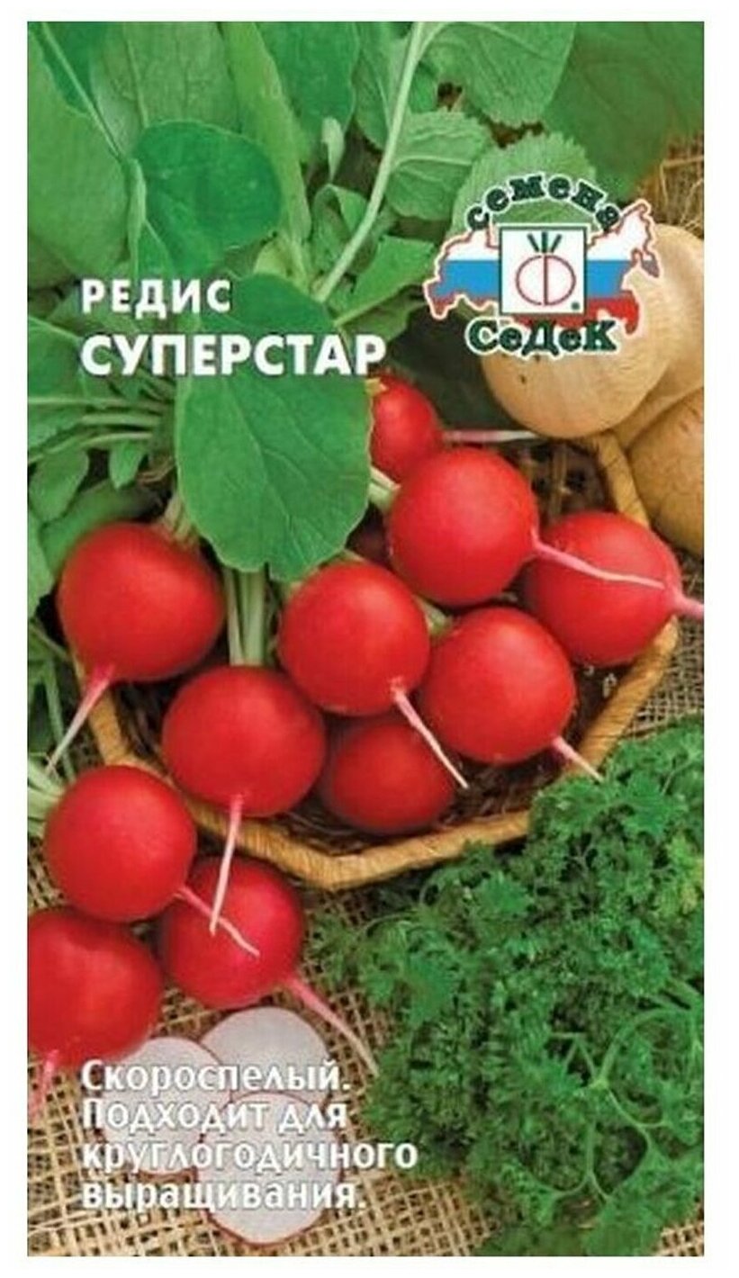 Семена редиса Суперстар