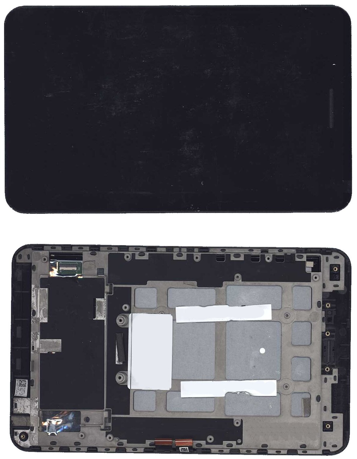 Модуль (матрица + тачскрин) для Asus PadFone mini station черный с рамкой