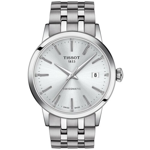 фото Наручные часы tissot наручные часы tissot classic dream swissmatic t129.407.11.031.00, серебряный