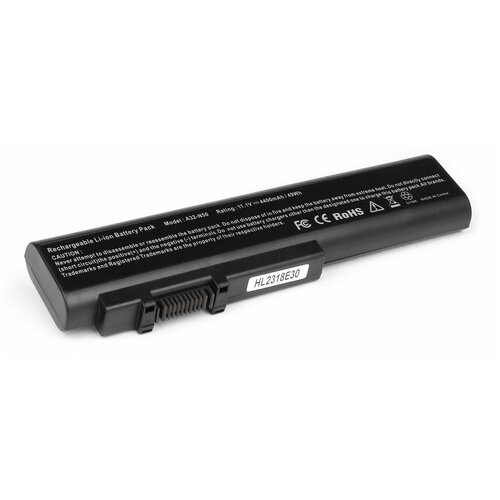 фото Аккумулятор для ноутбука asus n50, n51 series.11.1v 4400mah. pn: a32-n50 oem