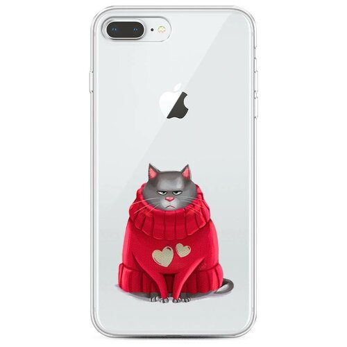 фото Силиконовый чехол "хлоя в свитере" на apple iphone 7 plus / айфон 7 плюс case place