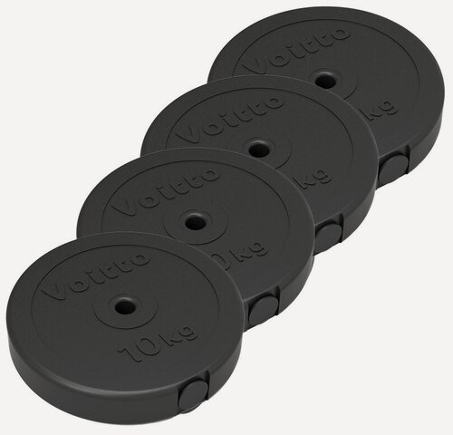 Изображение товара Набор пластиковых дисков Voitto V-100 10 кг (4 шт) - d26