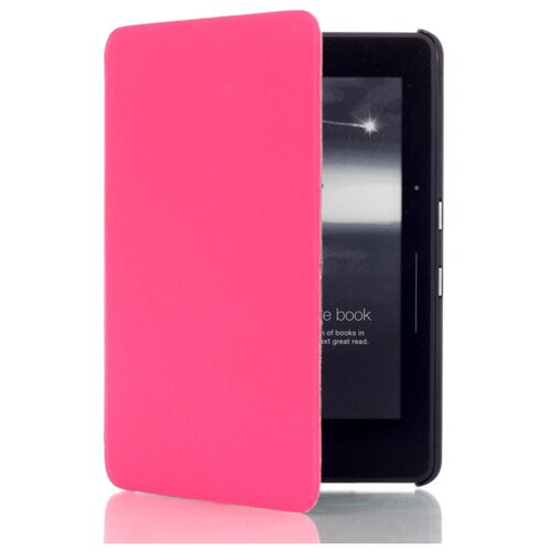 Чехол-обложка футляр MyPads для Amazon Kindle Voyage из качественной эко-кожи тонкий с магнитной застежкой розовый