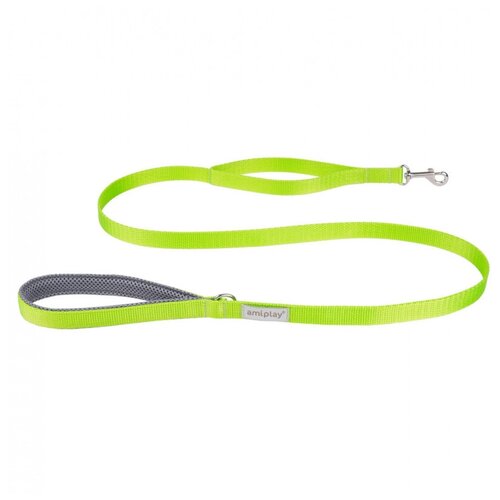 Поводок AmiPlay Samba M 150х2 см, зеленый