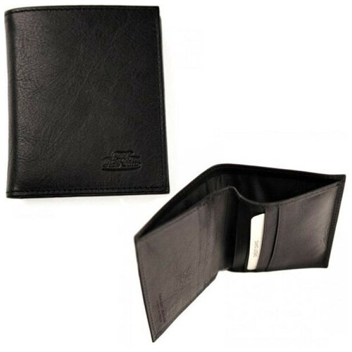 Портмоне Gran Carro, фактура гладкая, черный