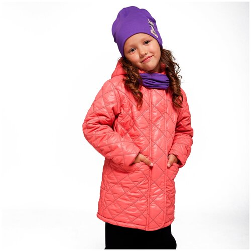 TW21-657101102 Стеганая куртка, коралл (116)