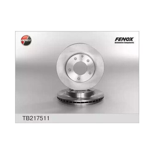 Tb217511_диск Тормозной Передний! Mazda 626/Mx-6/Xedos 6 1.6-2.5 91> FENOX арт. TB217511
