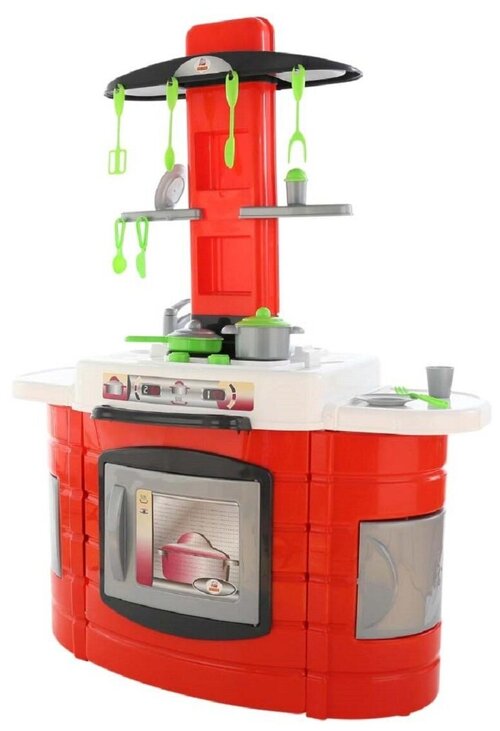 Кухня детская игровая, игровой набор для девочек, со звуком, высота кухни - 119 см.