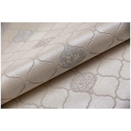 Обои винил на флизелине Kerama Marazzi Арабески мотив бежевый рисунок Орнамент 2265₽