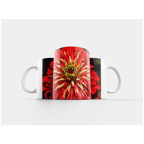 фото Кружка "цвести, красный желтый, цветок" 320 мл lotsprints