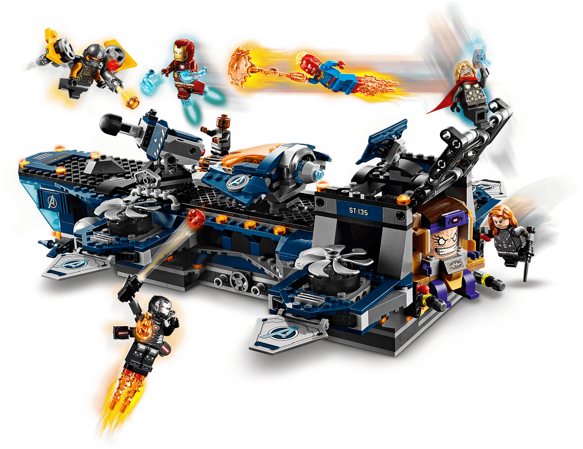 Конструктор LEGO Super Heroes Геликарриер, 1244 детали (76153) - фото №12
