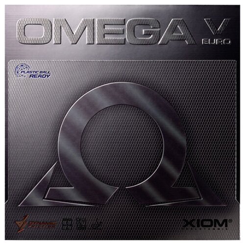 фото Накладка для настольного тенниса xiom omega v (5) euro, black, 2.0